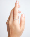 Double Marquise Wrap Ring