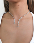 Leonor Oval / Pear Drop Necklace