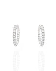 Diamond Double Look Hoop