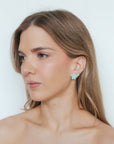 Original Emerald Leaves Earrings