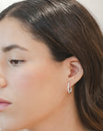 Diamond Double Look Hoop