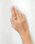 Oval Emerald Ring
