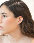 Diamond Double Look Hoop