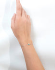 Emerald Eye Bracelet