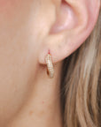 Organic Petite Curved Hoop
