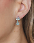 Aquamarine Drop Earrings