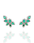 Original Emerald Leaves Earrings