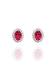 Eloise - Pink Tourmaline Earrings