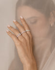 Vitt - Diamond Cushion Wrap Ring
