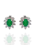 Emerald Fancy Earring