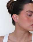 Gina - 3 Diamond Bar Piercing