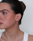 Vera - Diamond Bezel Earring