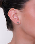 Brio - Emerald Marquise Earrings