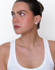 Gala- White Layer Diamond Necklace