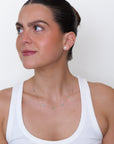 Celo -Three Drop Emerald Necklace