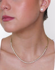 Mara- Rigid Tennis Necklace