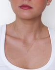 Idra - Mini Round Ruby Necklace