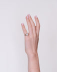 Dolci - Chunky Pinky Pave Ring