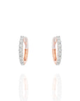 Classic Diamond Hoops