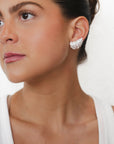 Azzura - Diamond Wing Earrings