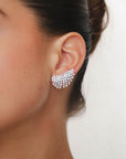 Azzura - Diamond Wing Earrings