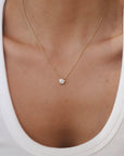Lina - Irregullar Setting Diamond Necklace