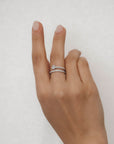 Vitt - Diamond Cushion Wrap Ring