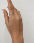 Tesa - Crossed Marquise Diamond Ring