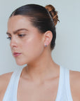 Blake - Sapphire & Diamond Hoops