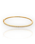 Diamond Bangle Yellow Gold