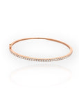 Diamond Bangle Rose Gold