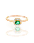 Vertical / Horizontal Square Emerald