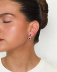 Aitana - Round Ruby and Pear Drop