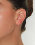 Caro - Solitaire Yellow Diamond Earrings