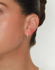 Ainara - Yellow Diamond Marquise Hoop