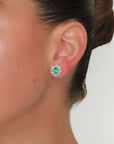 Leonor - Fancy Shape Emerald Earring