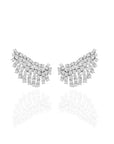 Azzura - Diamond Wing Earrings