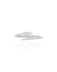 Amalfi - Wrap Diamond Marquise Ring