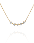 Chiara- Fancy Shape Smile Necklace