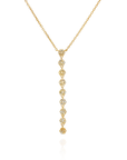 Vita -Bezel Drop Necklace