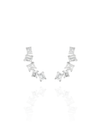 Zita - 5 Climber Baguette Earring