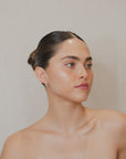 Diamond Hoop Earring
