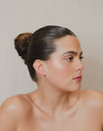 4 Diamonds Chain Earring