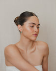 Dangle Cluster + Emerald Earrings