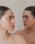 Petal Dangle Pearl Earring