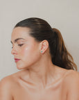Oval Emerald Earrings