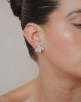Cluster Flower Petals Earring