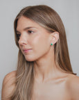 Lady D Emerald Earrings