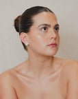 Cluster Flower Petals Earring