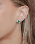 Lady D Emerald Earrings